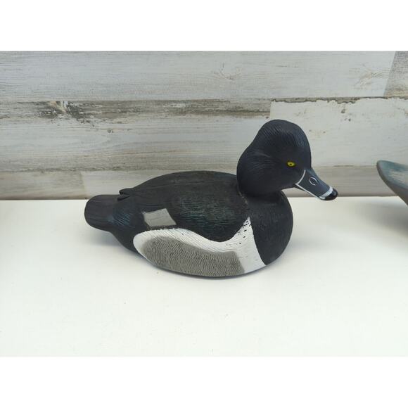 Greenhead Gear Duck Decoy Lot Of 3 Ringneck Drake Mallard Hen Wood Duck Hen - Picture 6 of 9